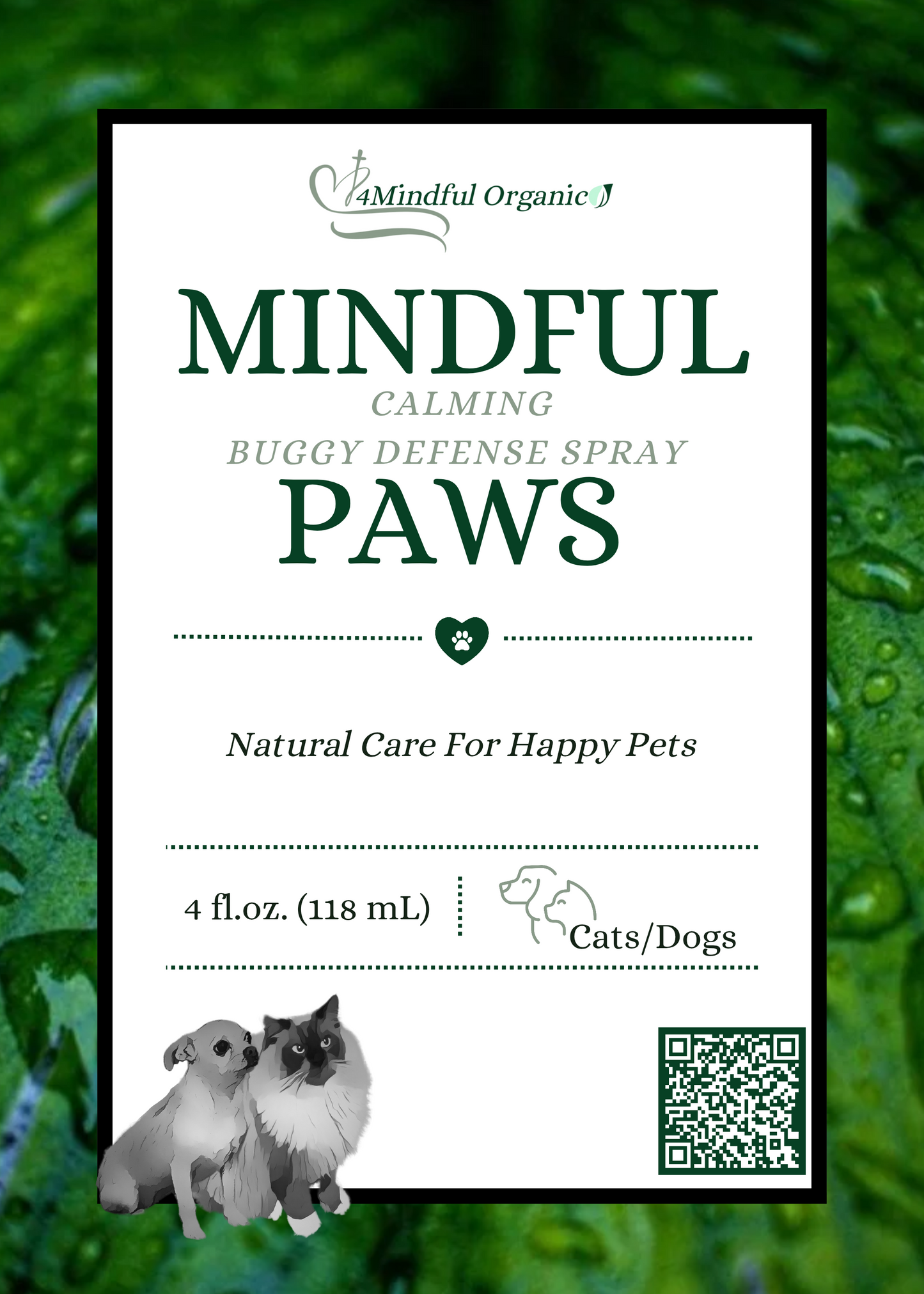 4oz Mindful Paws Protection Spray
