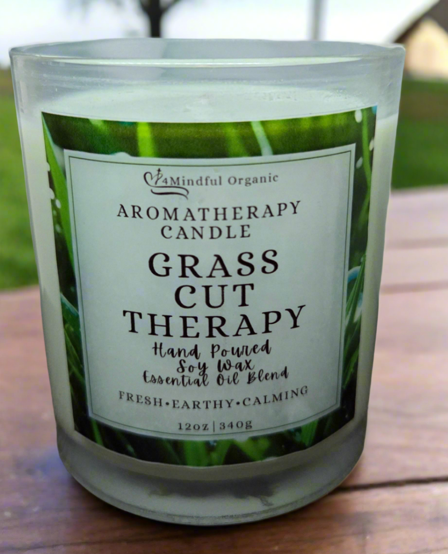 Grass Cut Therapy Aromatherapy Candle