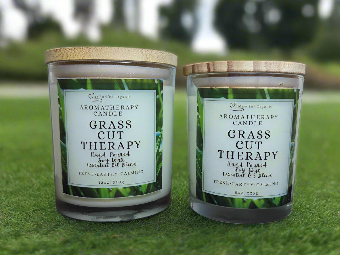 Grass Cut Therapy Aromatherapy Candle