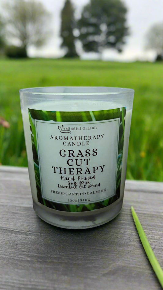 Grass Cut Therapy Aromatherapy Candle
