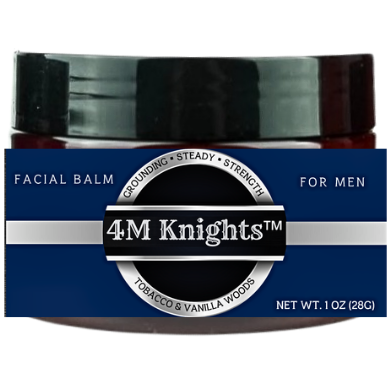 4M Knights™ Facial Balm for Men – Tobacco & Vanilla Woods