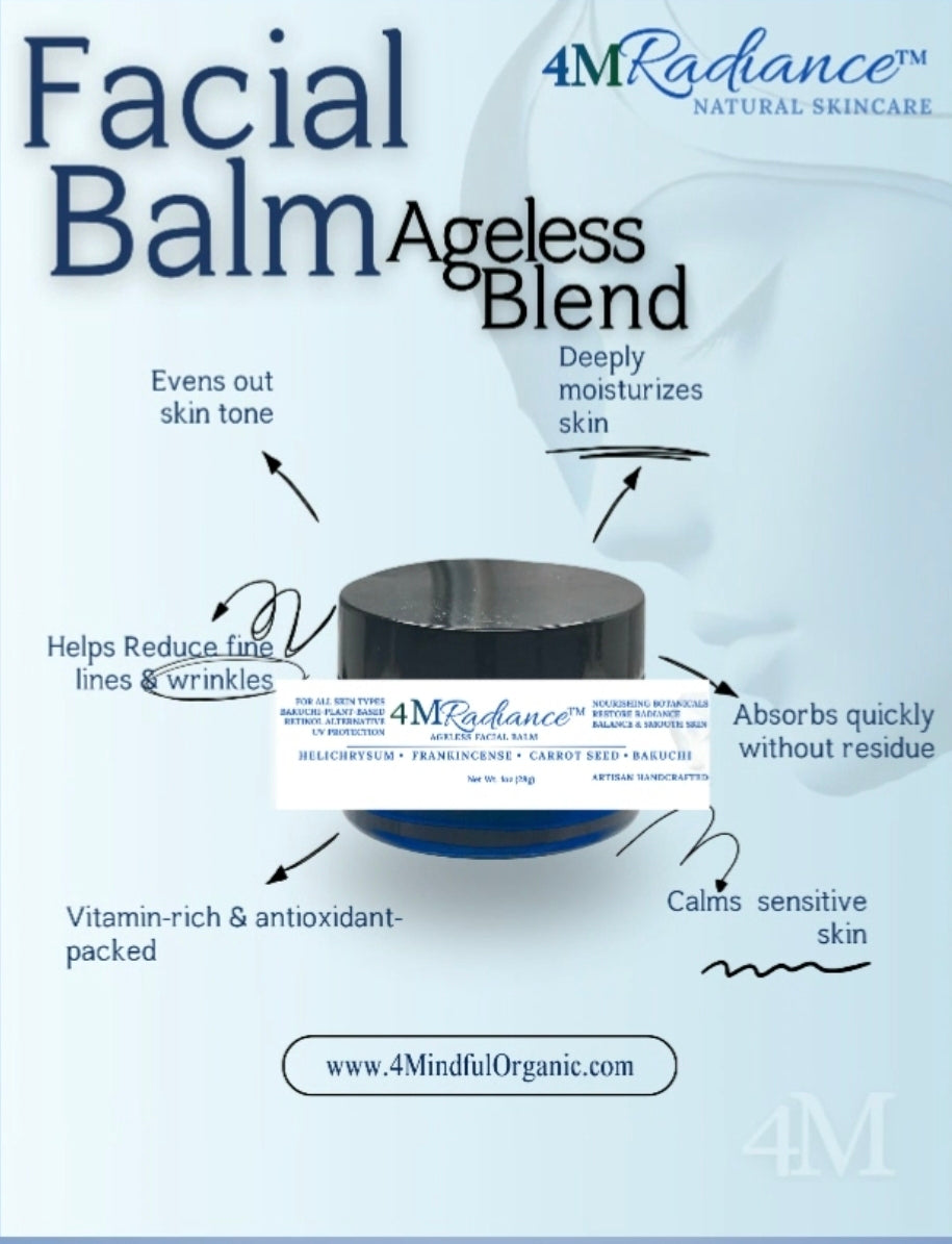 Ageless Facial Balm - 4Mindful Organic LLC 